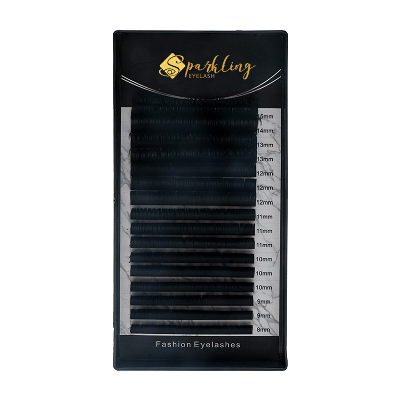 0,05 D Curl Matte Black Volume Lash Extension