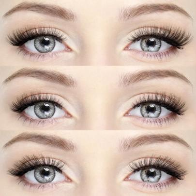 Få den perfekta Cat Eye-looken med 3D 18 mm Faux Mink Lash