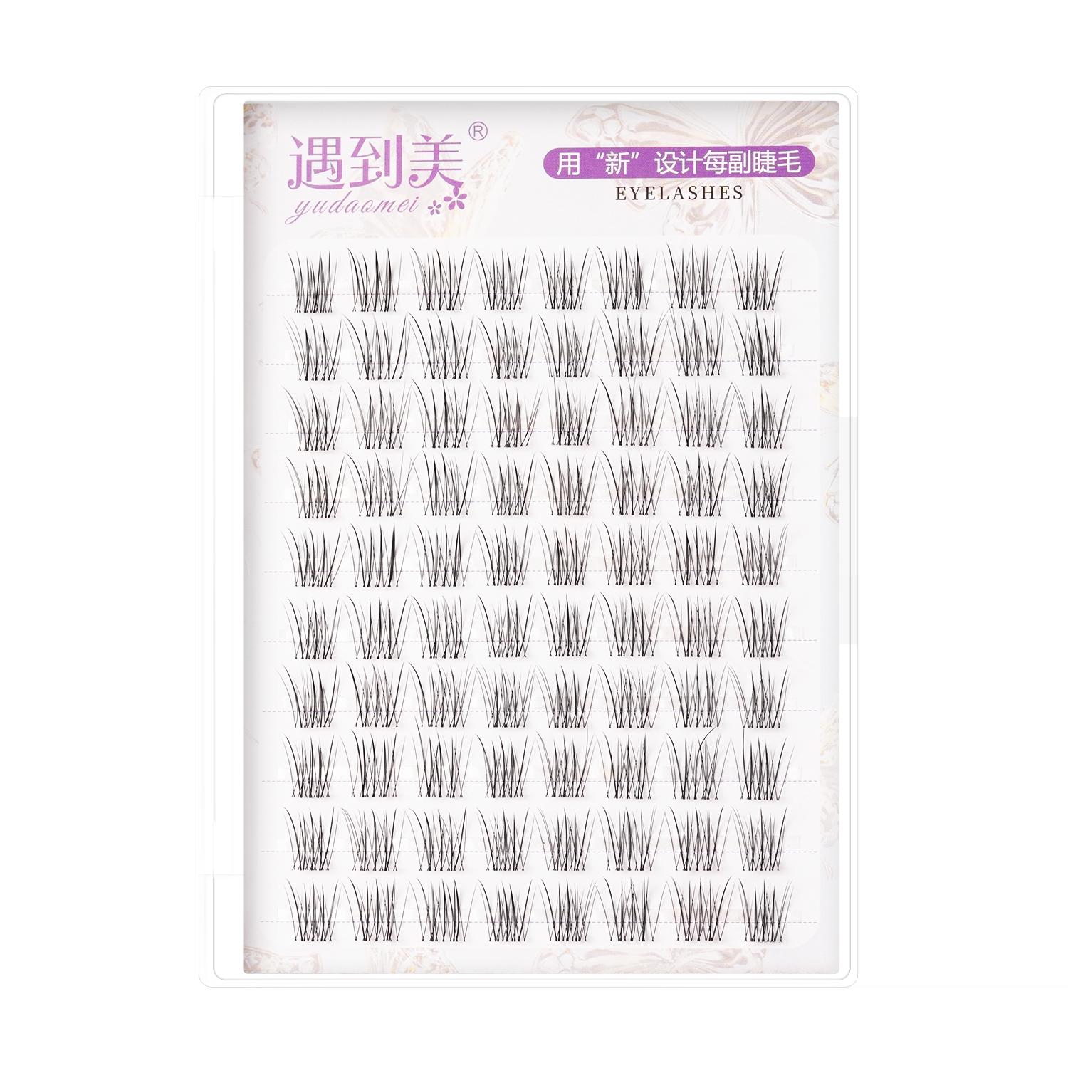 Få en drömmande look med Wispy Cluster Eyelash Extensions