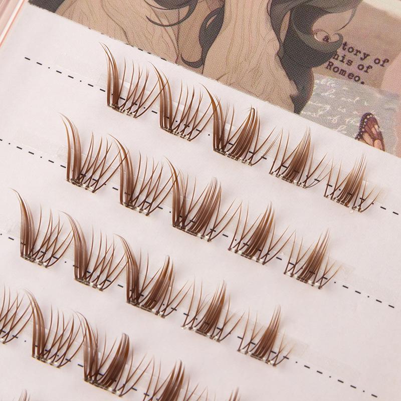 Avtäcker fantastiska ögonfranskluster: Enkelt skönhet med pre-glued Fox Lash Styles