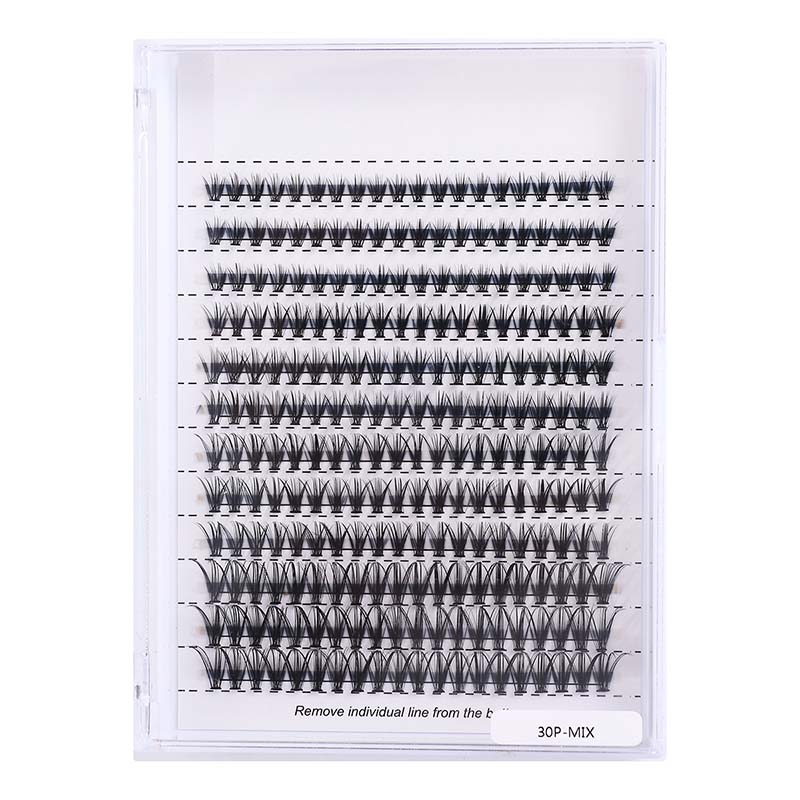 30D Curl 9-16 Mix Längd ögonfranskluster