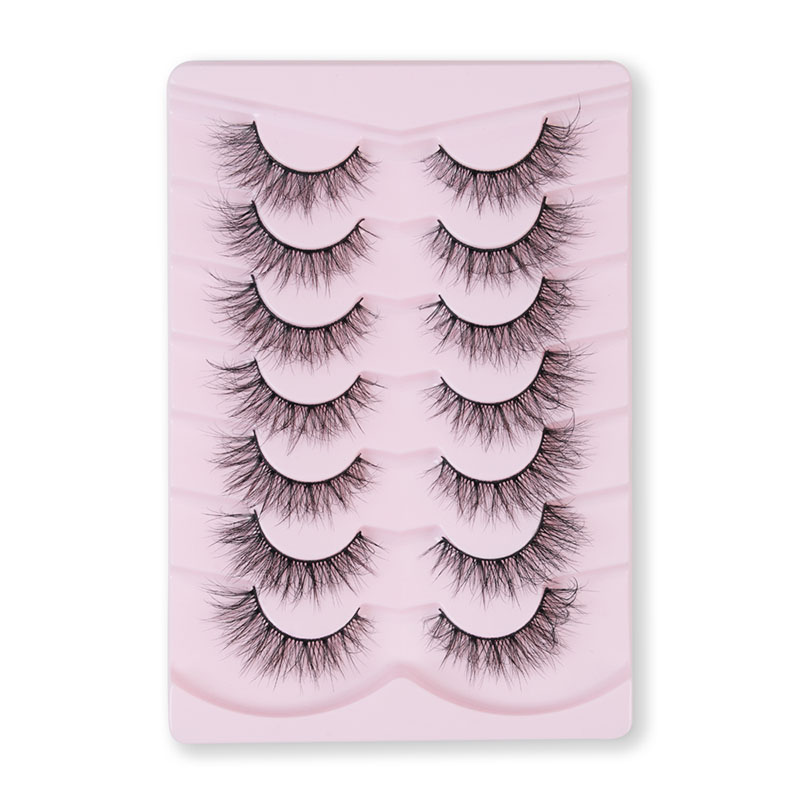 3D Wispy Strip Lashes falska ögonfransar