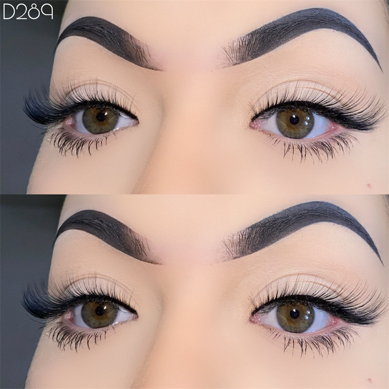 Fox Eye Lashes Wispy Lösögonfransar Natural Look L Curl